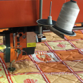 Single needle quilting machine